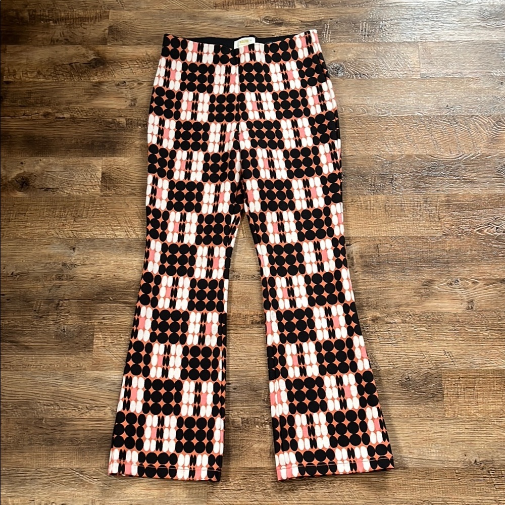 Maeve by Anthropologie Patterned Pull On Pants